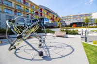 Plac zabaw dla dzieci w obiekcie Apartamenty Aquarius z Aquacenter