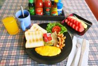 リゾートの敷地内または近くでの食事または食べ物