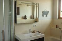 Koupelna v ubytování Dreimäderlhaus - Das vegetarische Boutique Hotel