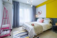 Zhengzhou Jinshui·Provincial Government· Locals Apartment 00161830にあるベッド