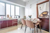Zhengzhou Jinshui·Provincial Government· Locals Apartment 00161830にあるキッチンまたは簡易キッチン