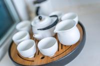Zhengzhou Jinshui·Provincial Government· Locals Apartment 00161830にあるコーヒーまたはお茶