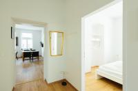 Posteľ alebo postele v izbe v ubytovaní The newPAST Apartments