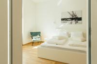 Posteľ alebo postele v izbe v ubytovaní The newPAST Apartments