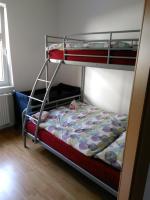 Postel nebo postele na pokoji v ubytování Apartmán Maruška