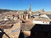 Nespecifikovaný výhled na destinaci Toledo nebo výhled na město při pohledu z apartmánu