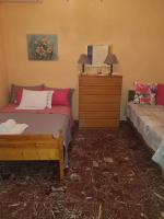 Posteľ alebo postele v izbe v ubytovaní Granny's home