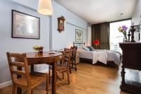 Posteľ alebo postele v izbe v ubytovaní Apartament Triton Park
