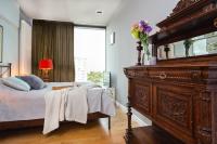 Posteľ alebo postele v izbe v ubytovaní Apartament Triton Park