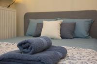 A bed or beds in a room at Nikoletta's home