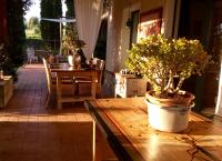 A garden outside At Home In Maremma