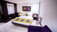 Hotel Golden Palermoにあるベッド