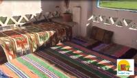 Postel nebo postele na pokoji v ubytování Rural Guest House فندق البيت الريفي