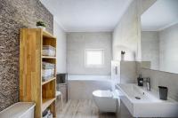 Koupelna v ubytování Apartments Teja