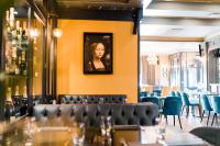 Χώρος καθιστικού στο Da Vinci's Hotel