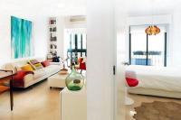 Postel nebo postele na pokoji v ubytování San Juan FreshApartments