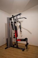 a exercise bike in a room with a wall at Villa Mattina in Nedeščina