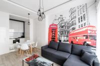 Część wypoczynkowa w obiekcie Exclusive Trendy Apartments