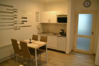 Kuchyň nebo kuchyňský kout v ubytování Slope Apartments Lipno