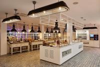 a large kitchen with a lot of food at Delamar 4*Sup-Adults only (18+) in Lloret de Mar