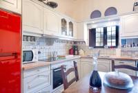 A kitchen or kitchenette at Authentic Cretan Stone Windmill