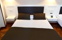 Posteľ alebo postele v izbe v ubytovaní Hotel Alda Santa Cristina