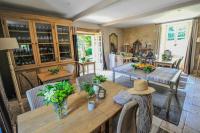 Posezení v ubytování Manoir de Malagorse