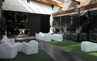 A seating area at Hotel Casa del Abad