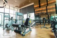 Fitness centrum a/nebo fitness zařízení v ubytování The Astra Condo Chiang Mai - 11th Floor