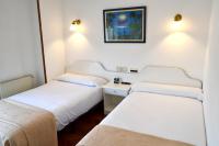 Posteľ alebo postele v izbe v ubytovaní Hotel Alda Santa Cristina