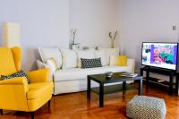 TV a/nebo společenská místnost v ubytování DARSISS 1 - Museum Apartment