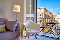 Balkón alebo terasa v ubytovaní iloftmalaga Puerta del Mar
