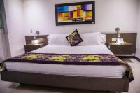 Hotel Golden Palermoにあるベッド