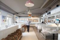 Restoran või mõni muu söögikoht majutusasutuses Beach Motel St. Peter-Ording