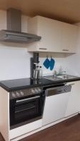 Kuchyňa alebo kuchynka v ubytovaní Ferienwohnung Andrea