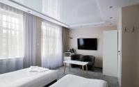 Posteľ alebo postele v izbe v ubytovaní Apartamenty Żuraw