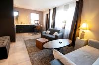 Posezení v ubytování Gardabær Sea View Apartment