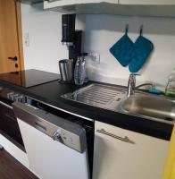 Kuchyňa alebo kuchynka v ubytovaní Ferienwohnung Andrea