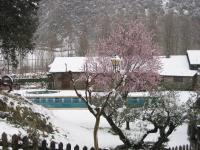 Camping Bungalows La Borda del Pubill v zimě