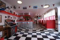 Χώρος καθιστικού στο Hotel Azucena