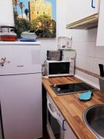 Kuchyň nebo kuchyňský kout v ubytování Apartamento La Rana