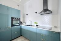 Kuchnia lub aneks kuchenny w obiekcie Warsaw City Center P&O Serviced Apartments