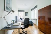 Część wypoczynkowa w obiekcie Warsaw City Center P&O Serviced Apartments