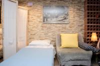 Postel nebo postele na pokoji v ubytování Apartment Vacarisses Torreblanca Estación, Piscina Privada
