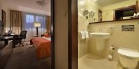 Koupelna v ubytování Apollo Hotel Bratislava