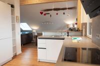 Kuchyň nebo kuchyňský kout v ubytování Ferienwohnung Stern