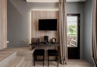 TV a/nebo společenská místnost v ubytování Apartamentos NataLis