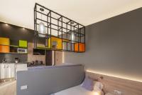 Kuchyň nebo kuchyňský kout v ubytování Apartamentos NataLis