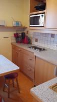 A kitchen or kitchenette at Appartements Fritz Sagmeister