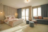 Postel nebo postele na pokoji v ubytování Boutique Apartments Blagoevgrad
